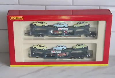 Hornby R6397 Car Transporter Inc 8 Cars . Brand New Unopened • £60