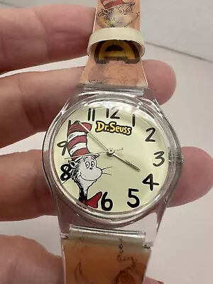 Dr. Suess Cat In The Hat Wrist Watch UNTESTED • $20