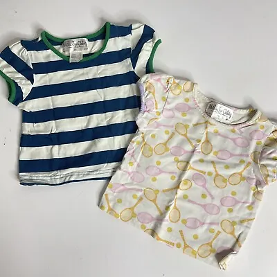 Lot Of 2 Tees Matilda Jane Size 12 Months Girls Paddle Boat Harbor Point Tennis • $14.99