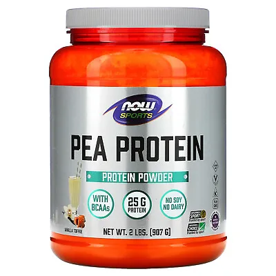 Sports Pea Protein Vanilla Toffee 2 Lbs (907 G) • $29.21