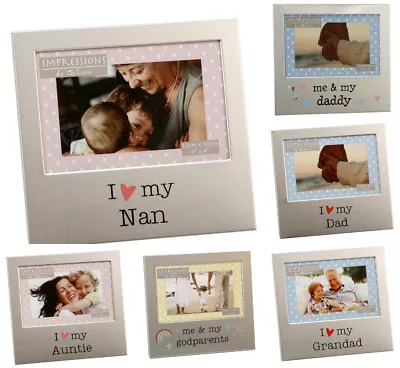 Me And My Daddy Me And Mummy I Love My Auntie I Love My Nan Photo Frame Gift • £7.99