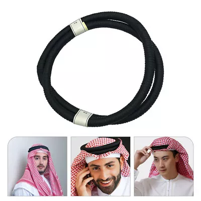 Arab Turbante Arabe Para Hombre Shemagh Wrap Headband Mens Headband • $10.57