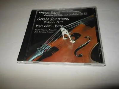 Rare Cd Miklos Rozsa Concerto For Cello & Orchestra Op 32 Gerard Schurmann Cd • $9.19