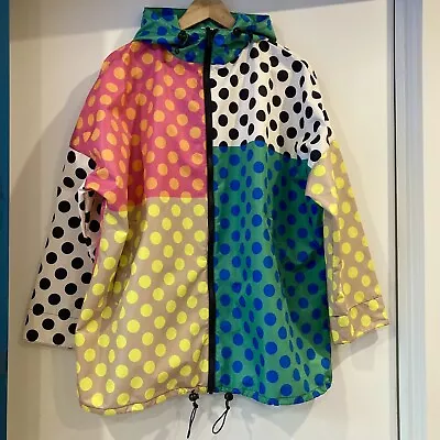 GORMAN ‘Roundabout Spots’ - Small/Medium Raincoat Windbreaker Jacket • $55