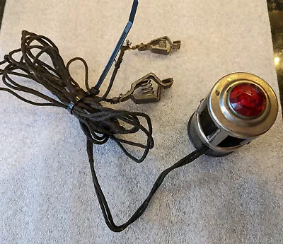 Vintage 1930s - 1940s Kilborn-Sauer Under Car Hood Emergency Light Lamp • $39.99