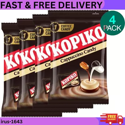 NEW 4 Pk KOPIKO Oiginal Cappuccino Candy Rich Cappuccino Flavor 4x120g Free Ship • $19.99