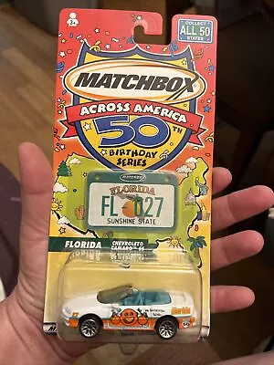 Matchbox Chevrolet Camaro SS Across America 50th Birthday Series Florida • $4.99