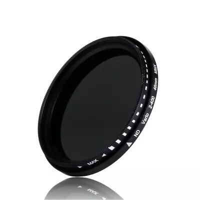 $27.49 • Buy SA71 72mm Adjustable Variable Neutral-Density ND2-400 ND Filter For Sony Lens