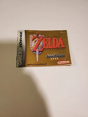 Legend Of Zelda: A Link To The Past (Game Boy Advance GBA 2002) ☆☆ MANUAL ☆☆ • $14.75