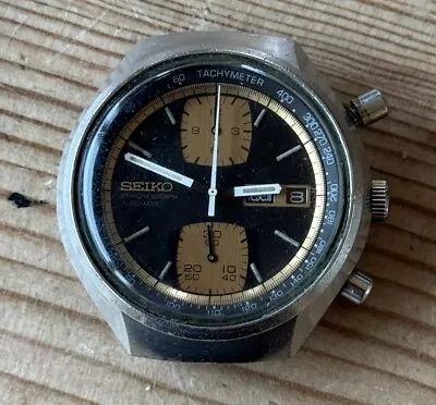 Vintage Rare Seiko John Player Special Chronograph 6138-8030 Needs Service • $51