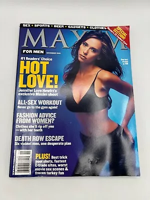 Maxim Magazine November 1999 Jennifer Love Hewitt Hot Love Girls Tech • $19.99