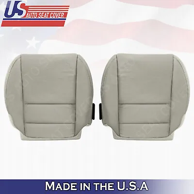$310.64 • Buy DRIVER & PASSENGER Bottoms Perforated Leather Cover GRAY For 2007-2012 Acura MDX