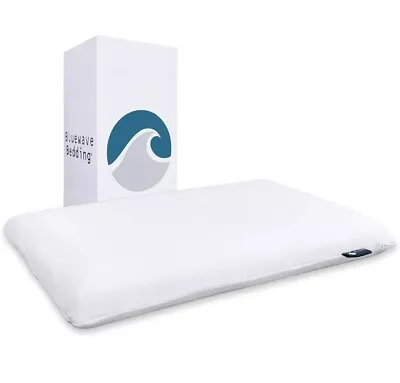 Bluewave Bedding Super Slim Gel Memory Foam Pillow For Stomach And Back Sleepers • $33.75