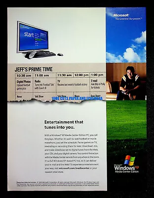 Microsoft Windows XP PC Computer OS 2003 Trade Print Magazine Ad Poster ADVERT • $9.99