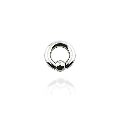 $28.99 • Buy Surgical Stainless Steel Spring Loaded Captive Bead Earring Septum Ring Gauge