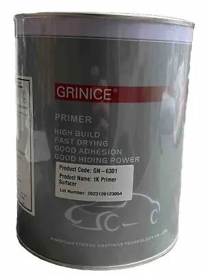 1k Lacquer Primer Grey High Build Fast Drying And Adhesion (gallon) • $99.75
