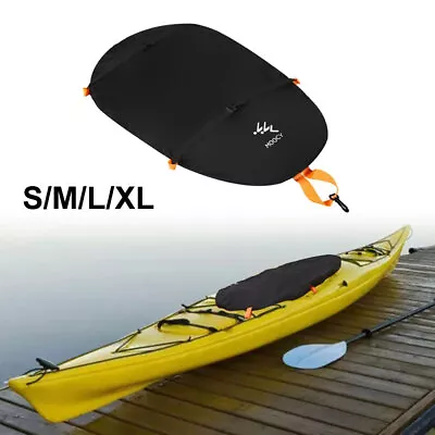 Adjustable Sports Kayak Cockpit Cover Waterproof Protector UV Blocking Outdoor • £13.11