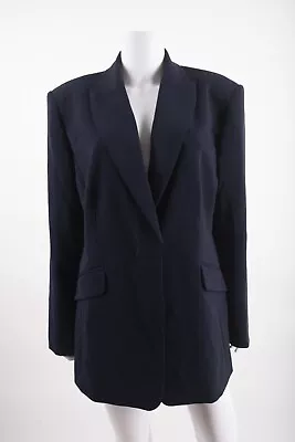 Marina Rinaldi Womens Navy Blue Suit Blazer Calypso Jacket Plus Sz 16 Italy NWT • $499