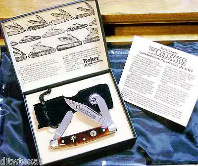 Boker Knife 7474  Collector  Premium Stockman Original Packaging & Paperwork • $279.99