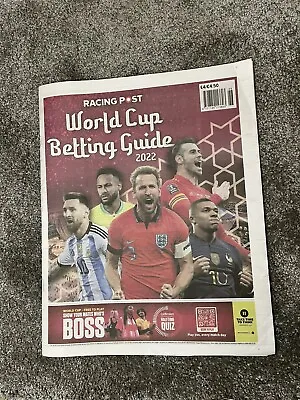 The Racing Post World Cup 2022 Betting Guide • £11.99