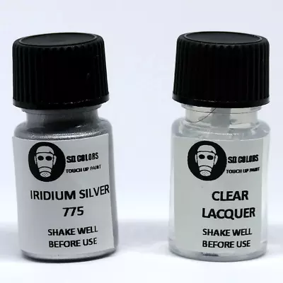 Touch Up Paint For Mercedes-benz Iridium Silver Color Code 775/9775 Chip Brush • $7.99