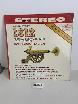 ANTAL DORATI Tchaikovsky 1812 Overture Mercury Living Presence SR-90054 CB • $10.99