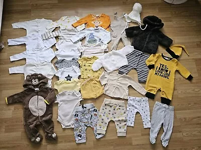 Baby 💙 Boy Boys Clothes Bundle 0-3 Months / Sweater / Trousers / Set / Outfits • £12.50