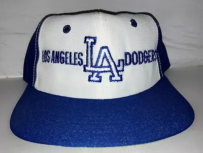 Vtg Los Angeles Dodgers Snapback Hat Cap MLB Baseball 70s 80s Rare Nwot New Era • $29.99