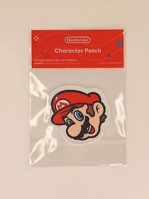 Mario - Official Nintendo Character Exclusive Promotional Iron-On Patch • $4