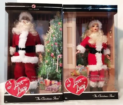 Lot Of 4 : I Love Lucy  Christmas Shows  Lucy / 2006  Ricky/ 2008  Nrfb & Extras • $169.99