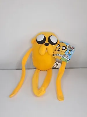 Adventure Time 11  Jake The Dog Cuddly Soft Plush Toy (Cartoon Network) With Tag • £19.99