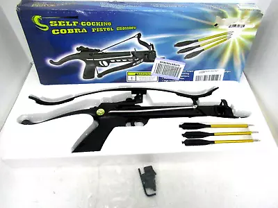Cobra Mini Crossbow Pistol Self Cocking Carbon Composite Site • $59.39
