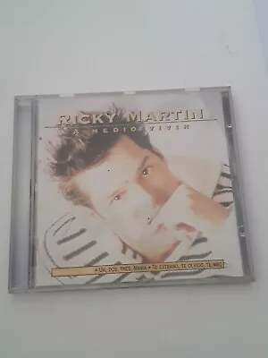 A Medio Vivir [Bonus Track] By Ricky Martin (CD 1995 Sony Music... • $12.99