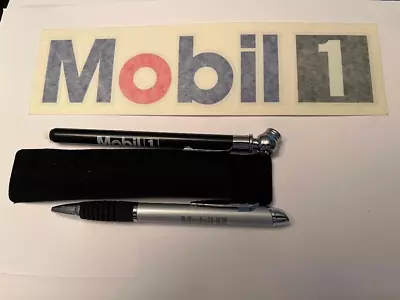 Mobil One Oil: Decal Tire Guage & Pen • $30