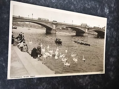 £1.30 • Buy Nottingham. The River Trent.  Vintage Postcard 