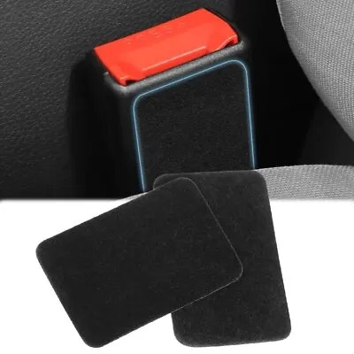 2Pcs Seat Belt Buckle Anti-Collision Anti-Noise Panel Sticker For VW Golf MK4 • $5.99