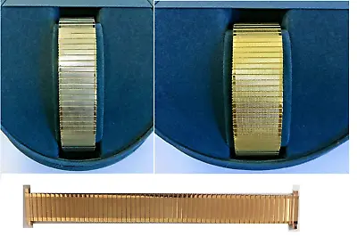 Men's 16-22mm Expander Watch Bracelet Silver Tone Body GOLD/ SILVER / ROSE GOLD • £9.99
