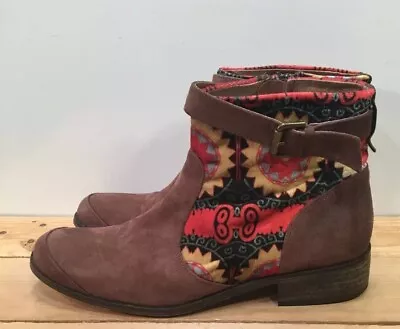 £28.72 • Buy Desigual Mas-2 Women’s Brown Riding Leather Ankle Boots US Size 9.5