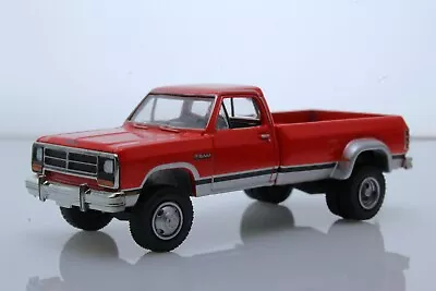 1989 Dodge Ram D-350 1st Generation Dually Truck 1:64 Scale Diecast Model Red • $15.95