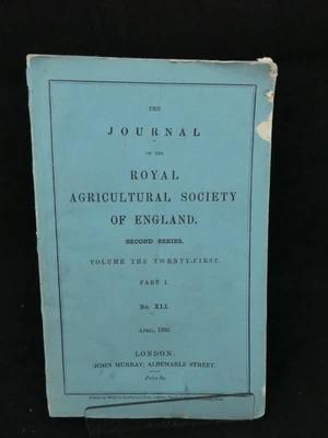 £4.99 • Buy Journal Of Royal Agricultural Society Of England April 1885 Canadian Agriculture