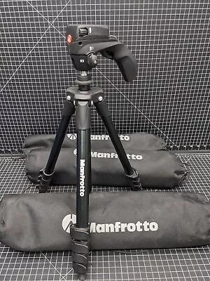 $54 • Buy Bogen Manfrotto Compact Action Tripod MKCOMPACTACN Camera Video Canon Nikon 1/8 