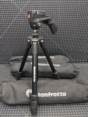 $54 • Buy Bogen Manfrotto Compact Action Tripod MKCOMPACTACN Camera Video Canon Nikon 1/8 