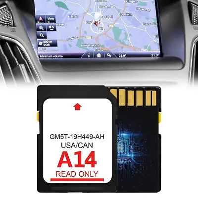 🔥SD Card Navigation For Ford Lincoln A14 SYNC2 2023 USA/Canada GM5T-19H449-AH • $23.30