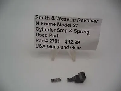 2781 Smith & Wesson N Size Model 27  Cylinder Stop & Spring Used • $12.99