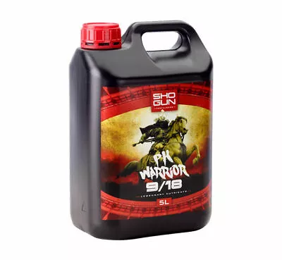 Shogun PK Warrior 9/18 5L Flowering Boost Nutrient - Larger Flowers & Fruits! • £59