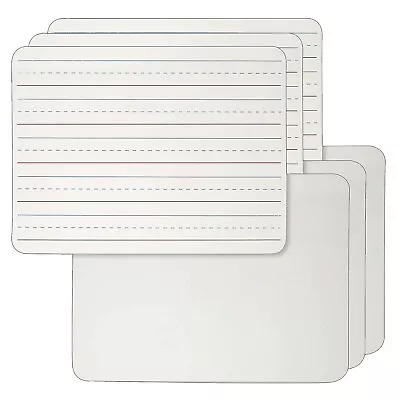 CLI 2-Sided Melamine  Mobile Dry-Erase Whiteboard 9  X 12  Pack Of 6 CHL35120-6 • $35.17