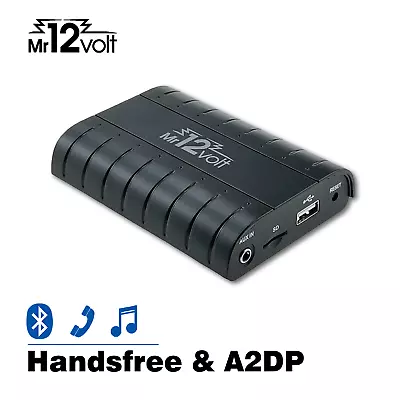 Mr12volt Bluetooth Music Handsfree Car Kit USB AUX Adapter Fits BMW MASK CCC CIC • £155