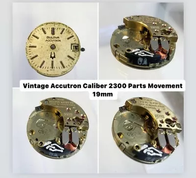 Vintage Accutron Caliber 2300 Parts Movement 19mm  • $15