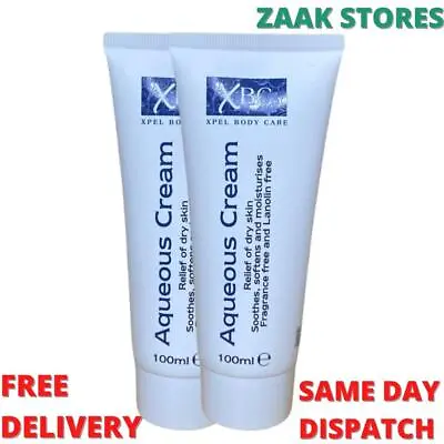 £5.49 • Buy XBC Aqueous Cream Relief Of Dry Skin Soothes Softens Moisturises 100ml X 1-3