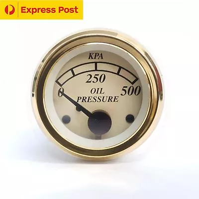 VDO KENWORTH HERITAGE 500kpa 52mm OIL PRESSURE GAUGE • $189